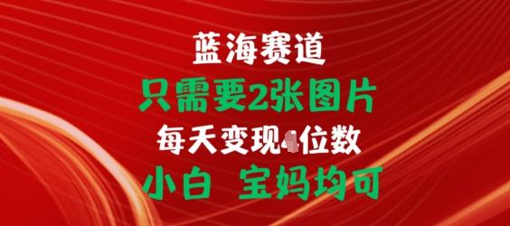 只需要2张图片，挂载链接出单赚佣金，小白宝妈均可【揭秘】-博库