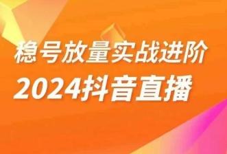 稳号放量实战进阶—2024抖音直播，直播间精细化运营的几大步骤-博库