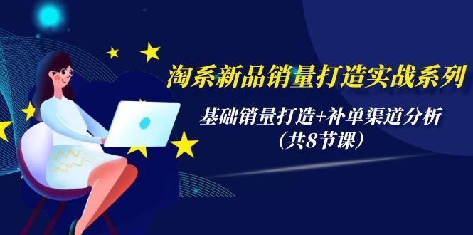 (9962期)淘系新品销量打造实战系列，基础销量打造+补单渠道分析(共8节课)-博库