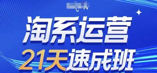 淘系运营21天速成班(更新24年6月)，0基础轻松搞定淘系运营，不做假把式-博库