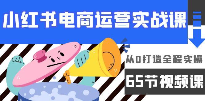 (9724期)小红书电商运营实战课，从0打造全程实操(65节视频课)-博库