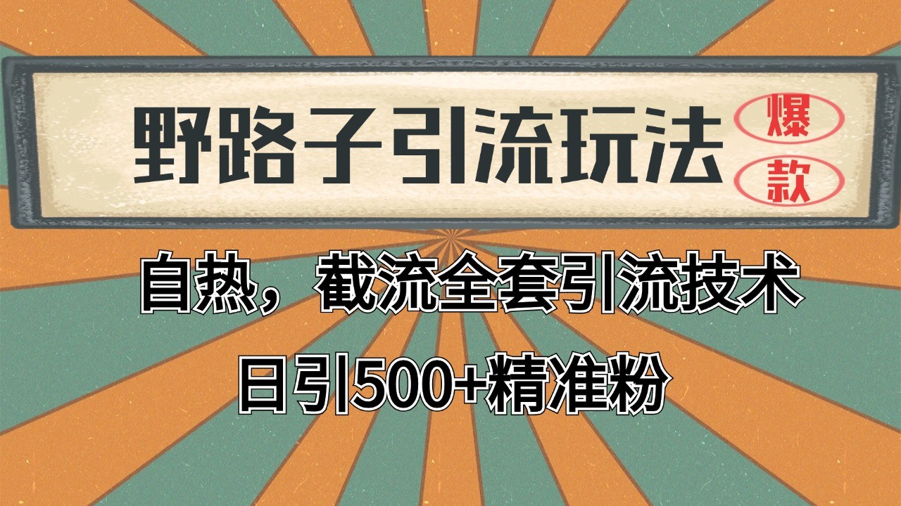 抖音小红书视频号全平台引流打法，全自动引流日引2000+精准客户-博库