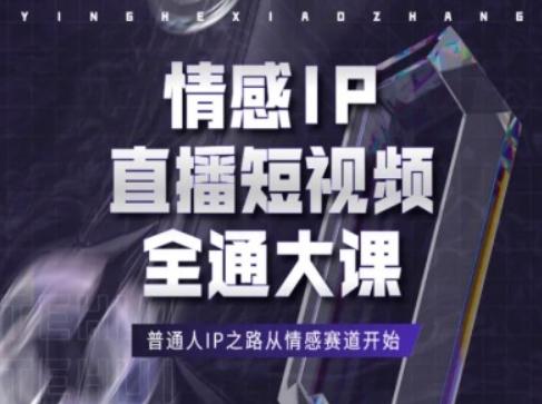 情感IP直播短视频全通大课，普通人IP之路从情感赛道开始-博库