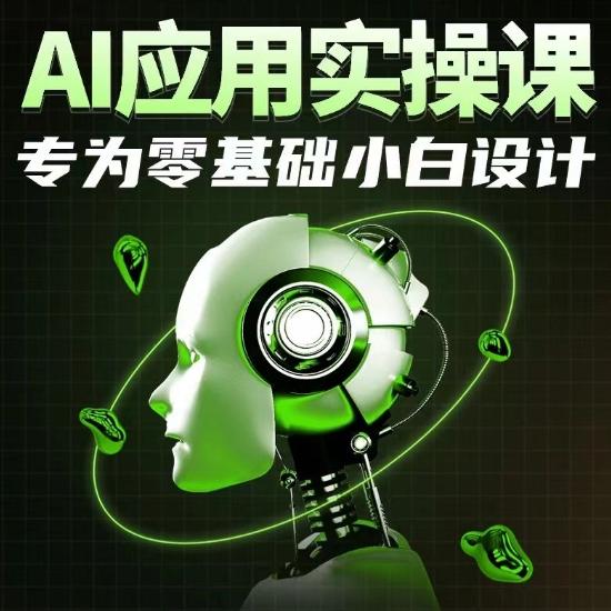 AI应用实操课，专为零基础小白设计-博库