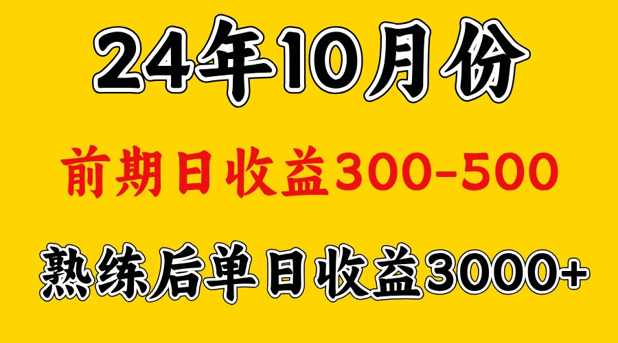 高手是怎么赚钱的.前期日收益500+熟练后日收益3000左右-博库