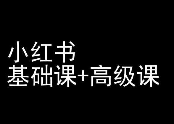 小红书基础课+高级课-小红书运营教程-博库