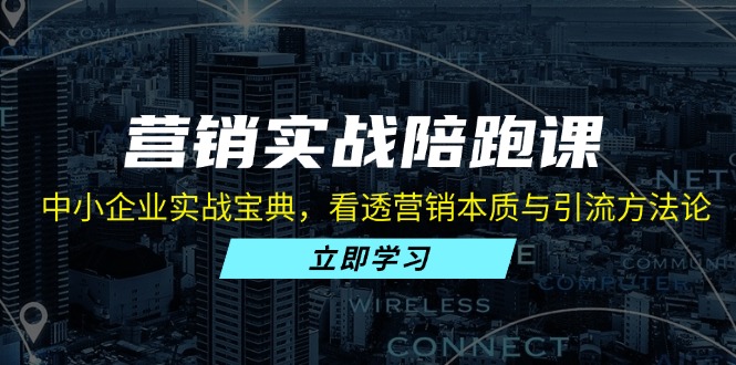 营销实战陪跑课：中小企业实战宝典，看透营销本质与引流方法论-博库