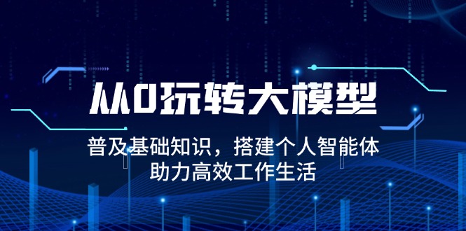 从0玩转大模型，普及基础知识，搭建个人智能体，助力高效工作生活-博库