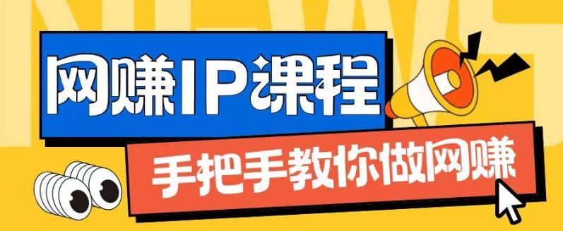 ip合伙人打造1.0，从0到1教你做网创，实现月入过万【揭秘】-博库