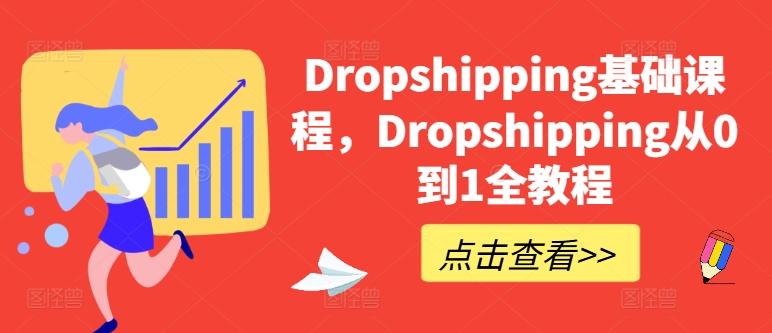 Dropshipping基础课程，Dropshipping从0到1全教程-博库