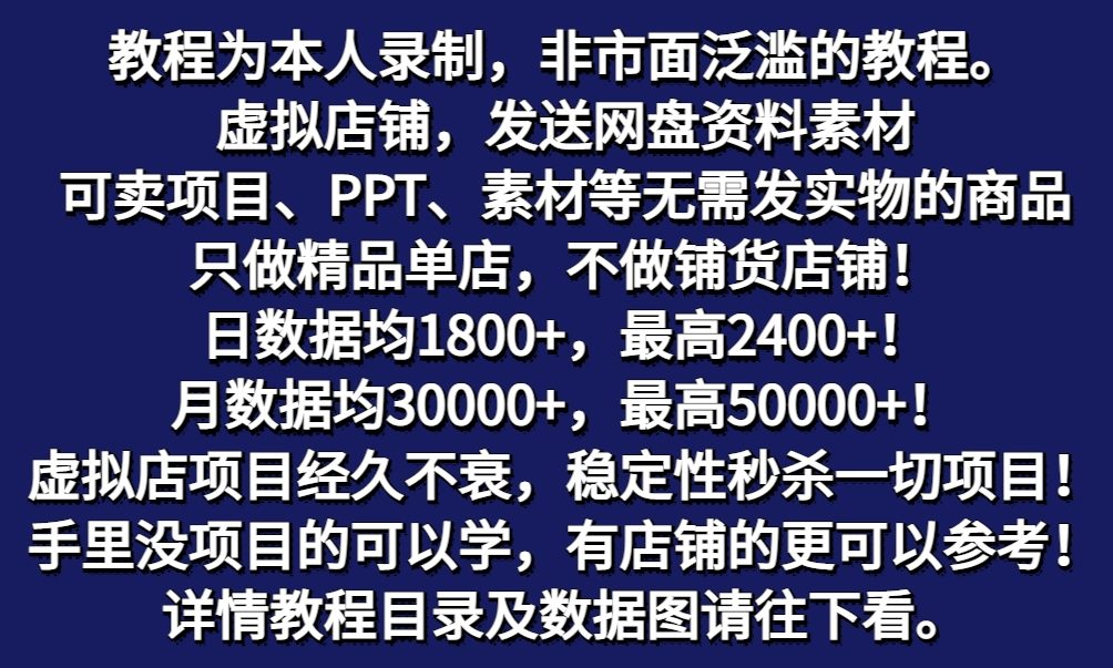 图片[1]-拼多多虚拟店铺项目，电脑挂机自动发货，单店日利润300+-博库