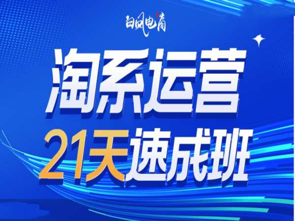 淘系运营21天速成班35期，年前最后一波和2025方向-博库