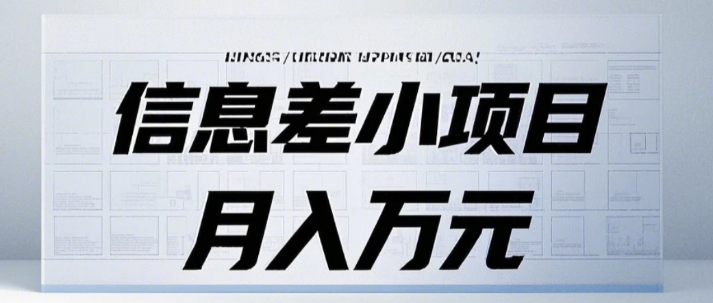 信息差小项目：国内外视频代下载，项目操作简单零成本零门槛月入过万-博库