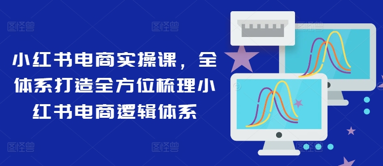 小红书电商实操课，全体系打造全方位梳理小红书电商逻辑体系-博库