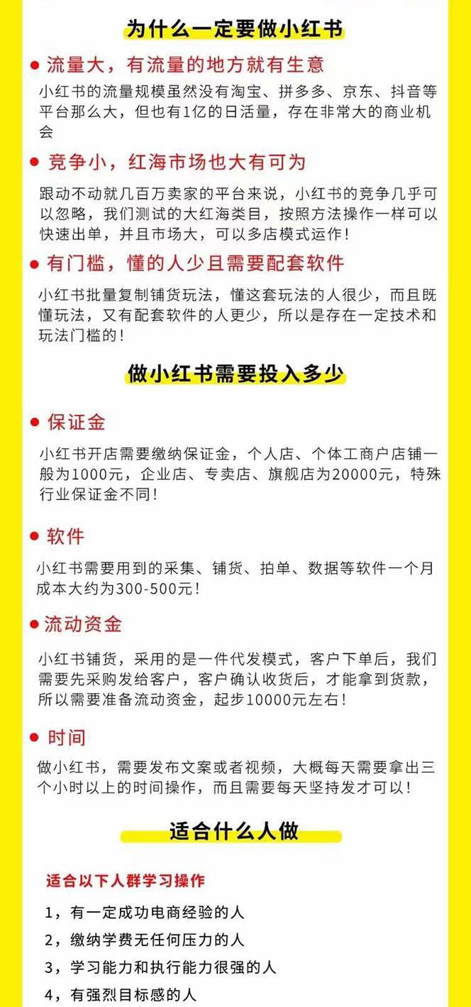 图片[1]-小红书-笔记带货课【6月更新】流量 电商新机会 315节正课+64节隐藏课-博库