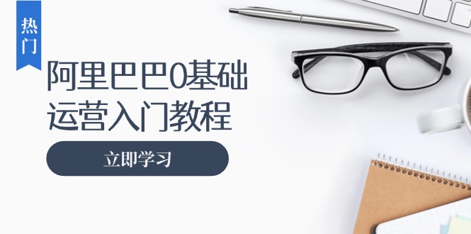 阿里巴巴运营零基础入门教程：涵盖开店、运营、推广，快速成为电商高手-博库