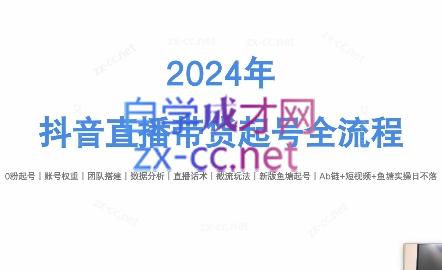 六六老师·2024年抖音直播带货起号全攻略-博库